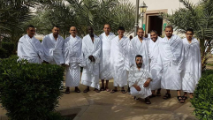 بالصور: معتمرو مدينتي اللد والرملة ينهون أداء عمرة الربيع لهذا العام 